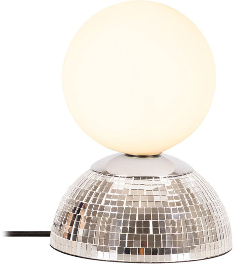 Lucide glitzer - tafellamp - ø 14 cm - 1xg9 - zilver - essential