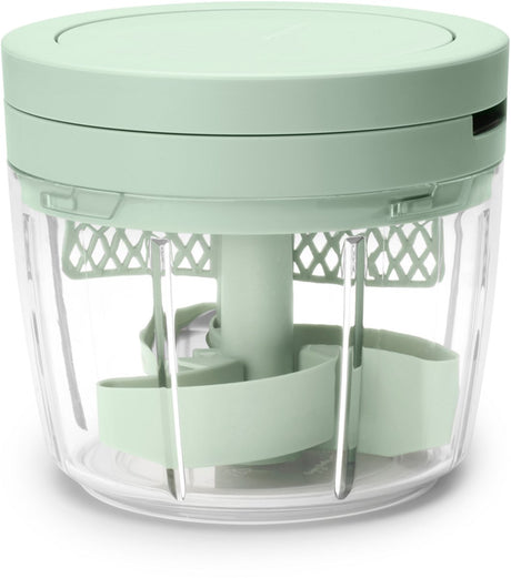 Ręczny siekacz Brabantia smaczny+ - 600 ml - zielony jadeit