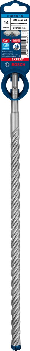 Wiertarka udarowa Bosch expert sds plus-7x 14 x 300 x 365 mm