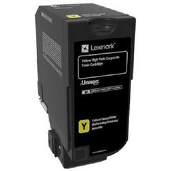 Toner Lexmark 74c2hye żółty