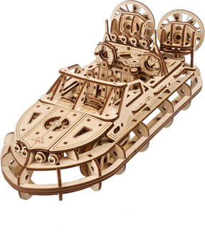 Drewniany model Ugears - poduszkowiec ratowniczy