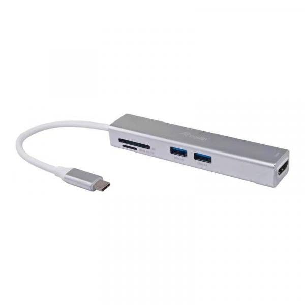 Wyposaż wielofunkcyjny adapter 133480usb-c 5 w 1