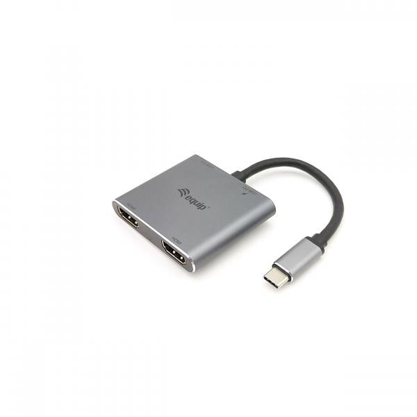Wyposaż się w podwójny adapter HDMI 133484 USB-C 4 w 1