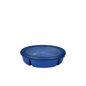 Mepal miska na bento cirqula 3-przegródki 250+250+500ml żywy niebieski