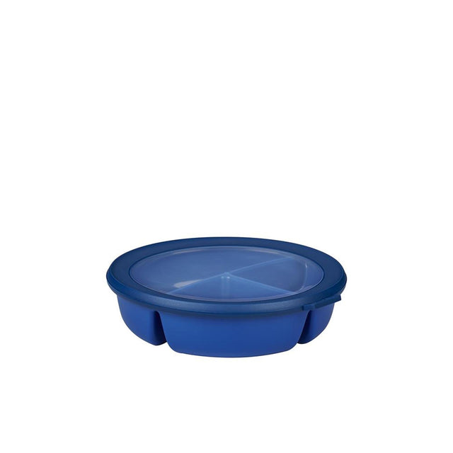 Mepal miska na bento cirqula 3-przegródki 250+250+500ml żywy niebieski