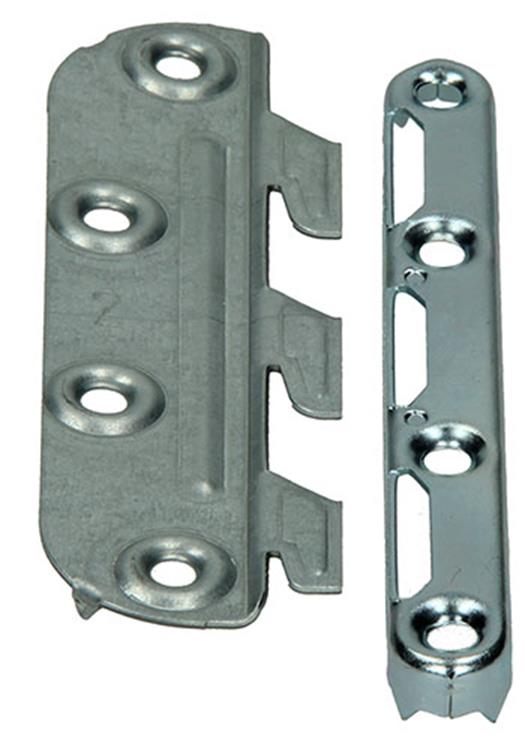 Mack 1013463 - zestaw 4 haczyków do łóżeczka, puste 135mm | 5 sztuk