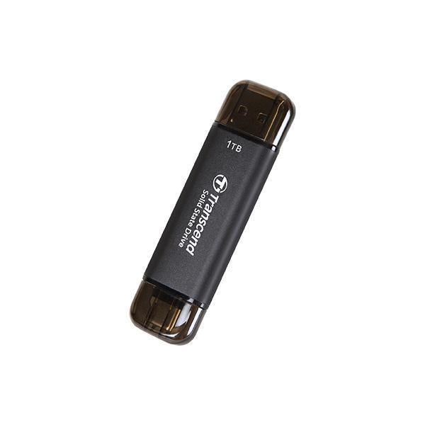 Transcend TS1TET310C ESD310C Zewnętrzny SSD, 1TB, USB Type-C Type-A, 10 Gbps