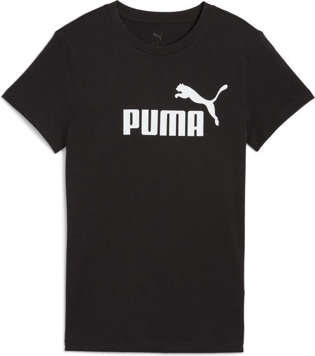 Puma ess nr. Damska koszulka sportowa z logo tee 1 - czarna