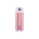 Transcend TS512GESD300P ESD300 Różowy dysk SSD, 500 GB, USB Type-C 10 GBPS, 1050 950 MB S Max