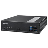 Shuttle dl30n slim barebone pc, 1,35 l, wentylator iintel n100, ddr5, 2x 2,5 gbe, hdmi 2.0b, 65 w, 24 7