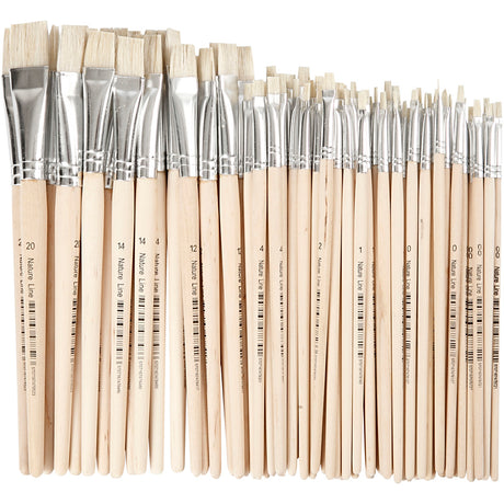 Firma Creativ https: www.cchobby.nl nature-line-kwasten-afm-00-0-1-2-4-12-14-20-l-18-22-cm-w-3-20-mm-flat-68-piece-1-box