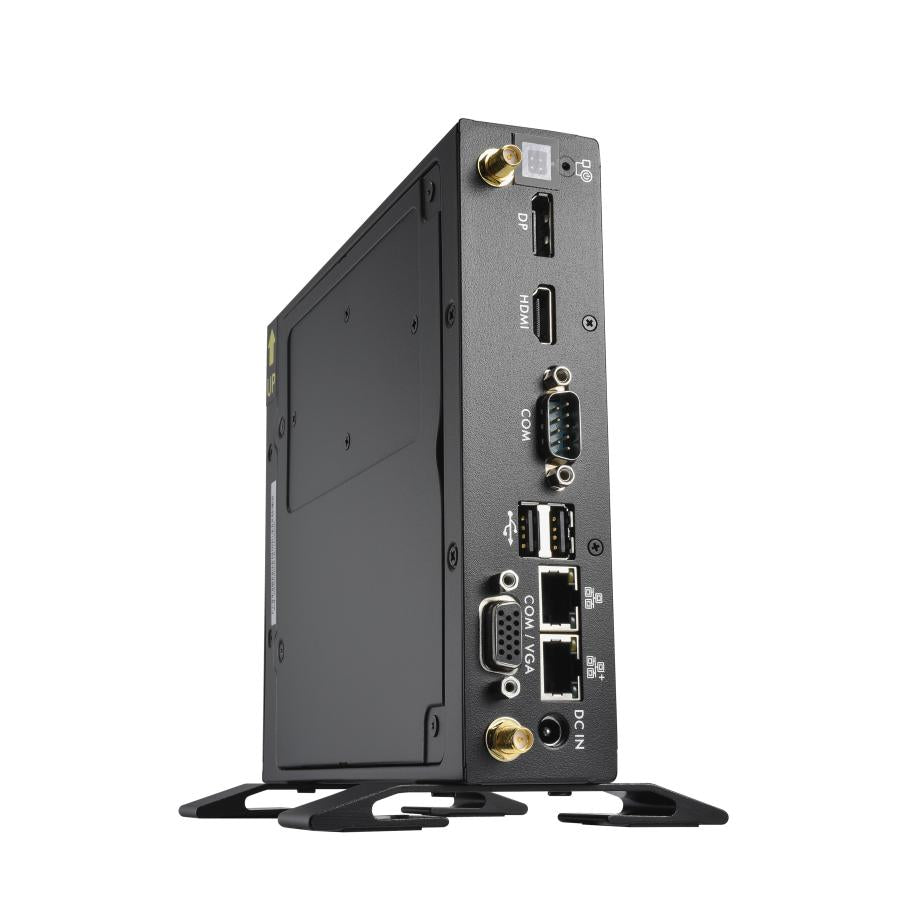 Shuttle ds50u xpc slim barebone pc, intel celeron 7305, ddr5, 2,5 gbit + 1 gbit, bez wentylatora, 24 7, 90 w