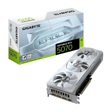 Gigabyte gv-n5070eagleoc ice-12gd geforce rtx 5070 eagle oc ice sff 12g, 12 gb, gddr7, 192 bity