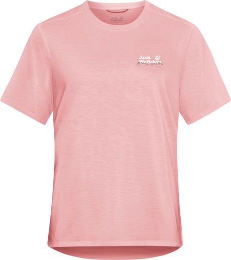 Damska koszula outdoorowa Jack Wolfskin vonnan Graphic t w-Rosegarden