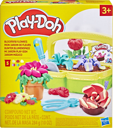 Zestaw do zabawy w kwitnące kwiaty Play-Doh - modelina - zawiera 5 doniczek