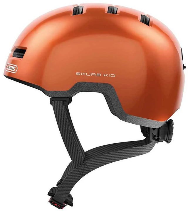 Abus skurb kid - kask rowerowy - dziecięca złota rybka pomarańczowa m (50 - 55 cm)
