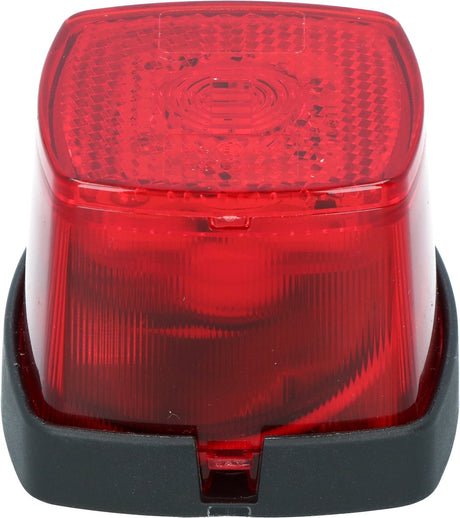 Lampa obrysowa LED Carpoint czerwona - 12-24 V - e-mark - łatwa w montażu - zawiera materiały montażowe i kable połączeniowe - 50x50x45mm (dł. x szer. x wys.)