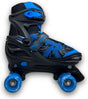 Wrotki quaddy 3.0 czarno niebieskie 26-29