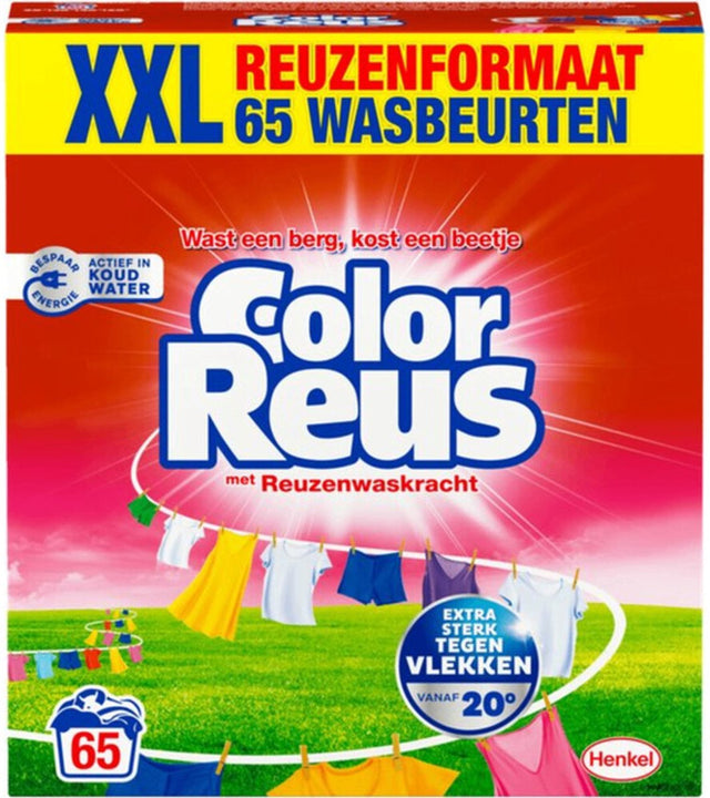 Proszek do prania kolorowy gigant - detergent - pranie kolorowe - 60 prań - opakowanie zbiorcze