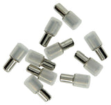 Mack 1013702 - 10 wsporników do półek szklanych ø 5 mm | 5 sztuk