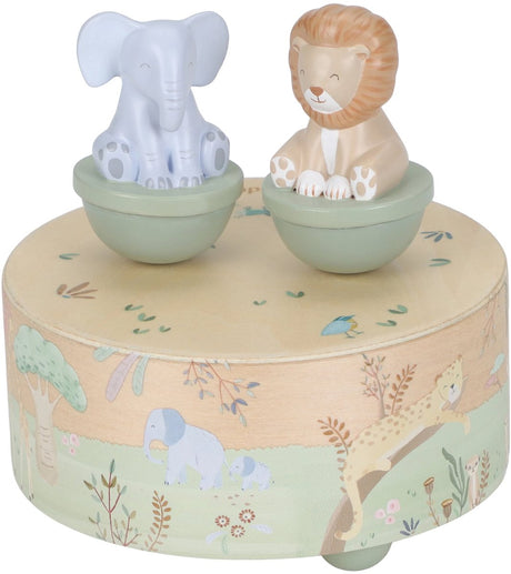 Little dutch muziekdoosje met dieren fsc - safari friends