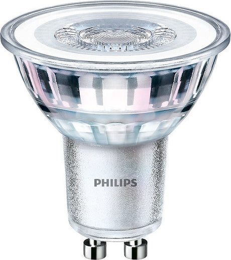 Philips led philips - corepro led spot gu10 par16 4.9w 355lm 36d - 830 warm wit | vervangt 65w