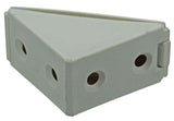 Mack 1013643 - 4 corner connectors high white | 5 sztuk