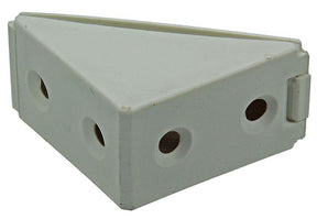 Mack 1013643 - 4 corner connectors high white | 5 sztuk
