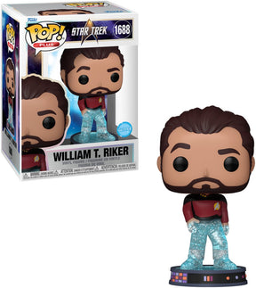 Funko-pop! Star Trek – William T. riker (transporter) (brokat) #1688