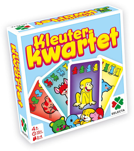 Taktyczny kwartet malucha – gra karciana – gra dla dzieci – od 3 lat – 2-4 graczy