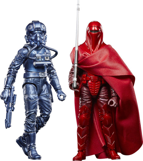 Hasbro carbonized emperor's royal guard tie fighter pilot - star wars the black series f7011, 4 jaar, verschillende kleuren, meerkleurig