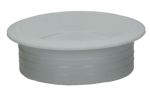 Mack 1014494 - 1 pot for cable entry white ø 60 mm | 10 sztuk