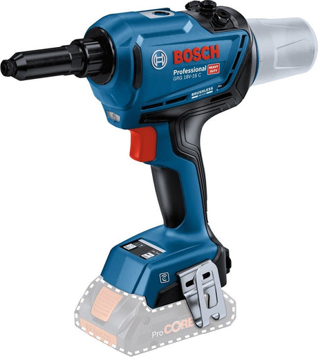 Bosch grg 18v-16 c professional - nitownica akumulatorowa - 18v