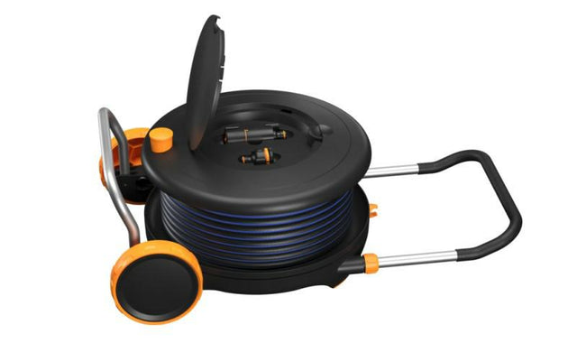 Fiskars drum met slang m 1 2 20m comfort