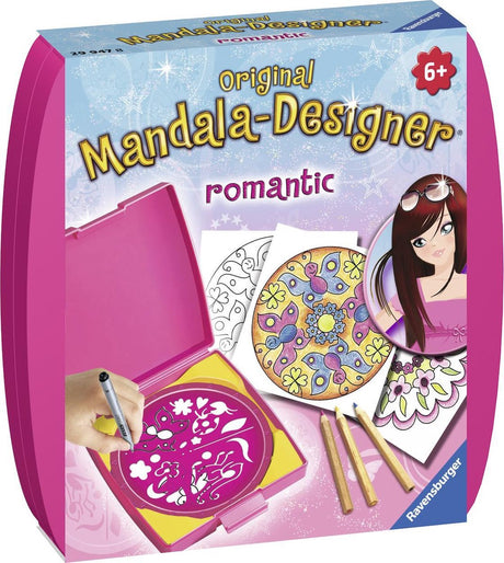 Projektant mini mandali Ravensburger - romantyczny