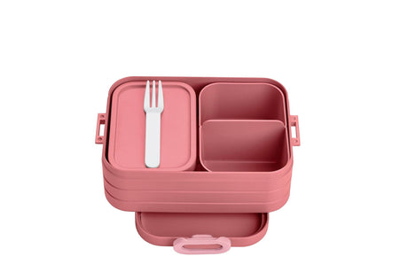 Mepal bento lunch box midi - pojemnik na chleb - 4 kanapki - żywy fiolet