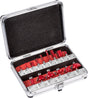 Zestaw frezów do routera Kreator krt060185 - 8 mm - 15 sztuk