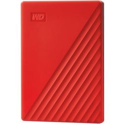 Zewnętrzny przenośny dysk twardy do mojego paszportu 2 TB czerwony