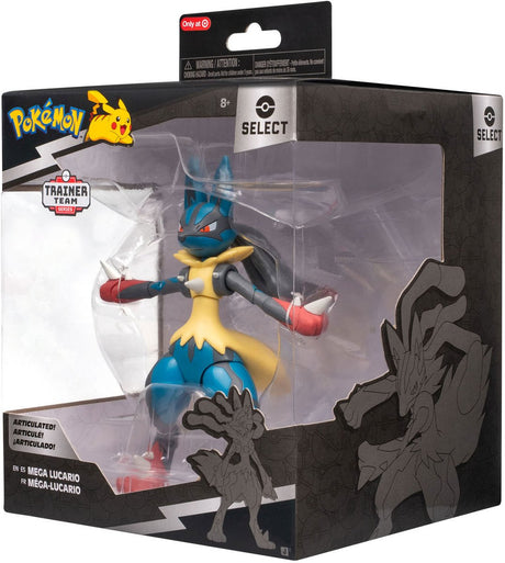 Jazwares pokemon articulated battle figuur mega-lucario 15cm