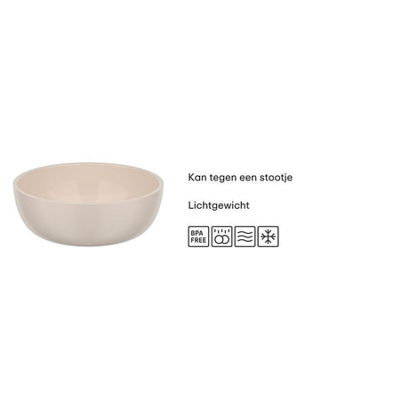 Mepal mio miska dziecięca mała holenderska - 300 ml - można używać w kuchence mikrofalowej - miska dla niemowląt - zastawa stołowa dla dzieci - bajkowy ogród