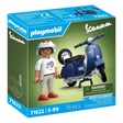Playmobil 1969 Vespa 150 Sprint Veloce Blue - 71623