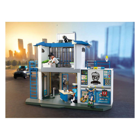 Posterunek policji miejskiej Playmobil z salą egzaminacyjną - 71875