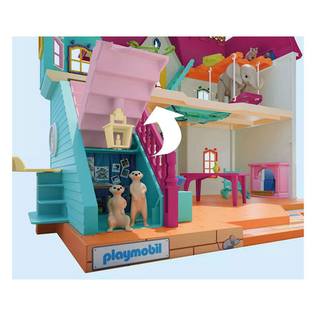 Playmobil zwierzęta przyjaciele żywy domek dla zwierząt - 71853