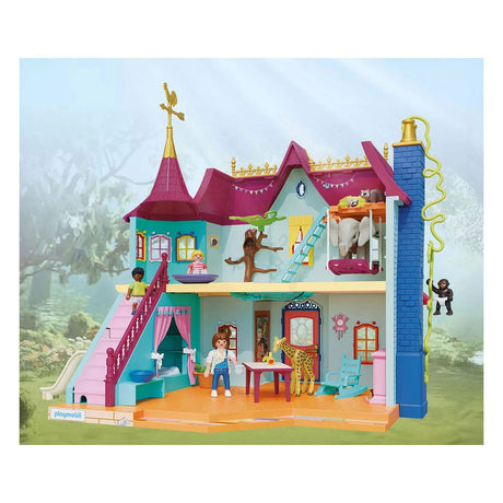 Playmobil zwierzęta przyjaciele żywy domek dla zwierząt - 71853
