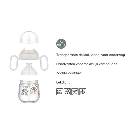 Kubek Mepal Sunrise Rainbow niekapiący z dzióbkiem mio 200ml