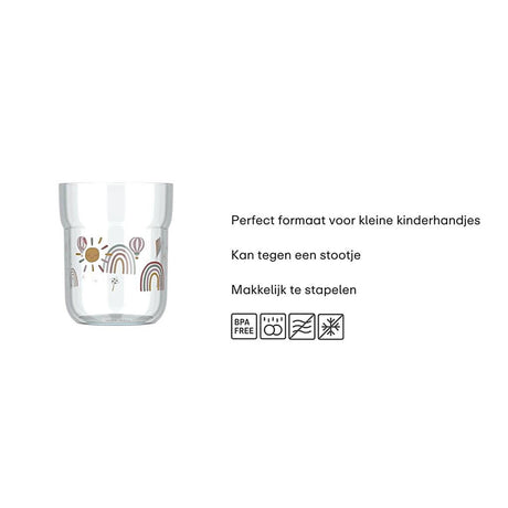 Szklanka dziecięca Mepal Sunrise Rainbow Mio 250ml