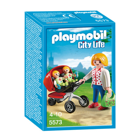 Wózek bliźniaczy Playmobil City Life - 5573