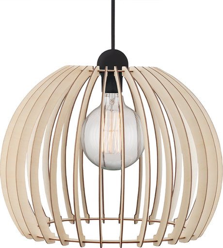 Nordlux chino 40-lampa wisząca-e27-czyste drewno