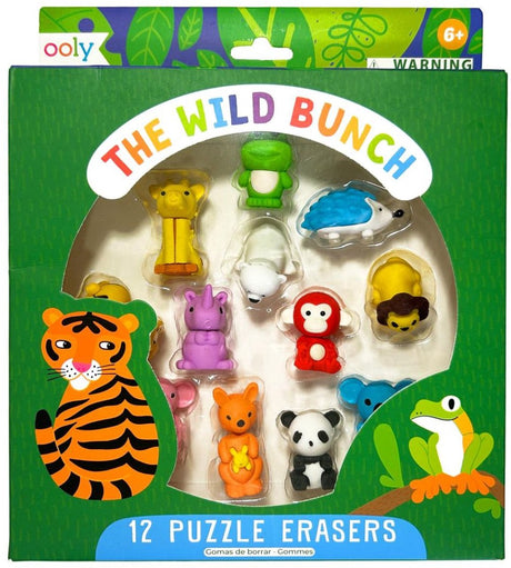 Ooly - dzika banda - gumki do układania puzzli
