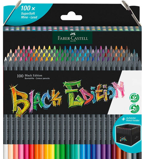 Kredki Faber-castell Black Edition - 100 sztuk - fc-116411